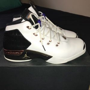 Air Jordan 17+ Retro - White/Black/Copper